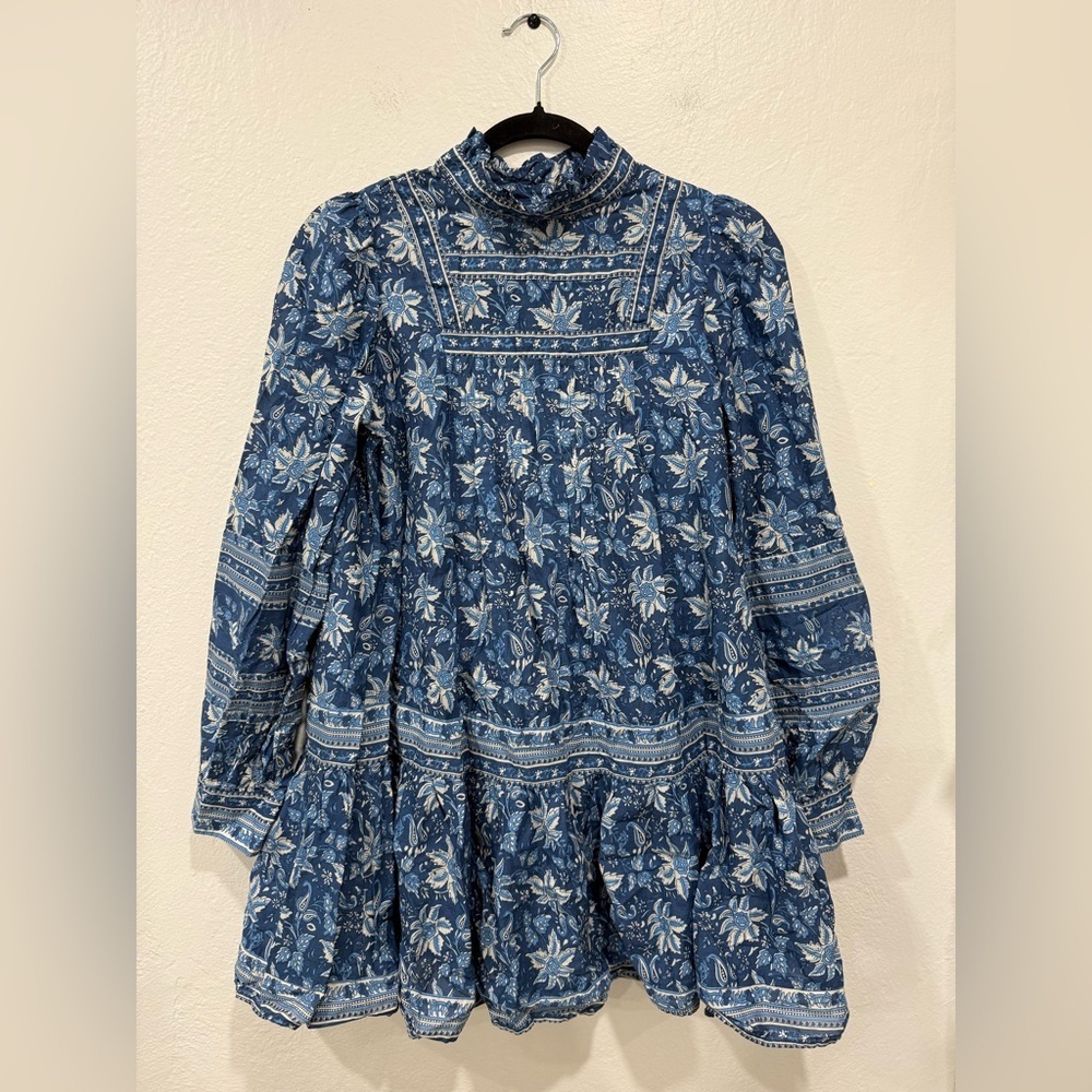 Sézane x SEA NY Aliette Dress in Dahlia Print Size M No size tag, best fits S-M - Picture 3 of 4